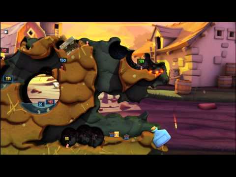 Видео: Dread, Волоша, Nexus, Друг - Worms Revolution [02 янв 2015] игра 3