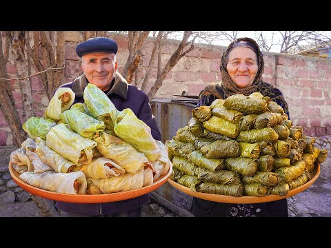 Видео: 3 Знаменитых Азербайджанских Блюда: КАПУСТА, ВИНОГРАДНЫЕ ЛИСТЬЯ и ТРИ СЕСТРЫ ДОЛМА! Легкие Рецепты!