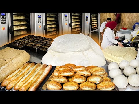 Видео: Удивительный Процесс Приготовления ХЛЕБА | Как Приготовить ХЛЕБ | Производство Хлеба | 25 Рецептов
