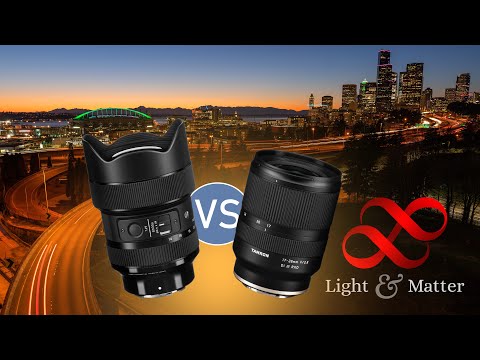 Видео: Sigma 14-24 f2.8 ART против Tamron 17-28 для Sony: обзор и сравнение