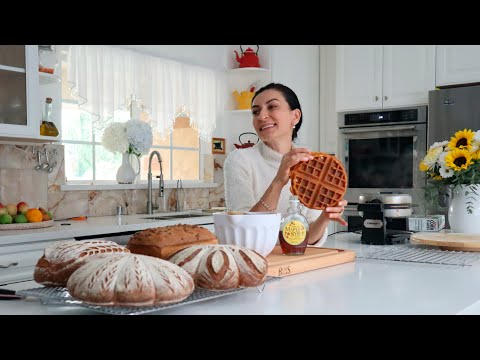 Видео: Тыквенные Вафли на Завтрак | Золотая Колбаса | Эгине - Семейный Влог - Heghineh