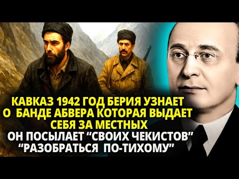 Видео: КАВКАЗ 1942 ГОД БЕРИЯ УЗНАЕТ О  БАНДЕ АБВЕРА КОТОРАЯ ВЫДАЕТ СЕБЯ ЗА МЕСТНЫХ ОН ПОСЫЛАЕТ  ЧЕКИСТОВ
