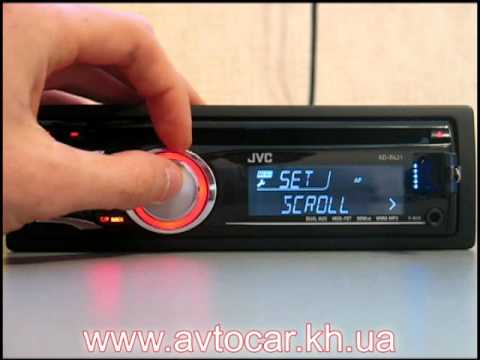 Видео: Видеообзор автомагнитолы  JVC KD-R421