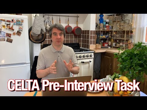 Видео: Как выполнить задание перед собеседованием CELTA