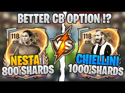 Видео: 113 Неста против 113 Кьеллини || Лучший вариант CB в FC Mobile!?