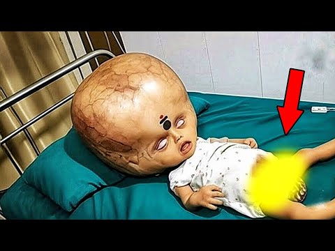 Видео: 10 человек с частями тела больше обычного.