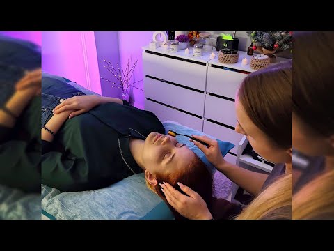 Видео: САМЫЙ МЕДЛЕННЫЙ АСМР сеанс в МОСКОВСКОЙ ASMR студии | Пёрышки и кисточки 🖌️ | Близкий шёпот 🪶