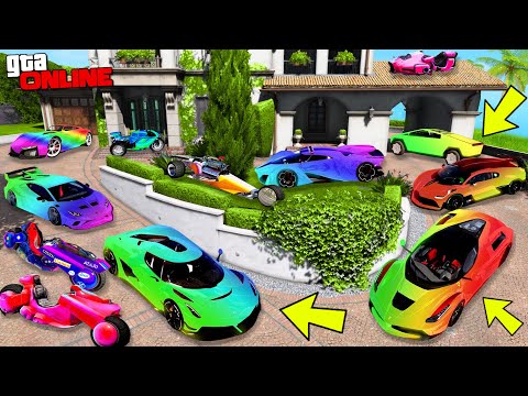 Видео: УГНАЛ КУЧУ ВОЛШЕБНЫХ ТАЧЕК В ГТА 5! БИТВА АВТОУГОНЩИКОВ В GTA 5 ONLINE!