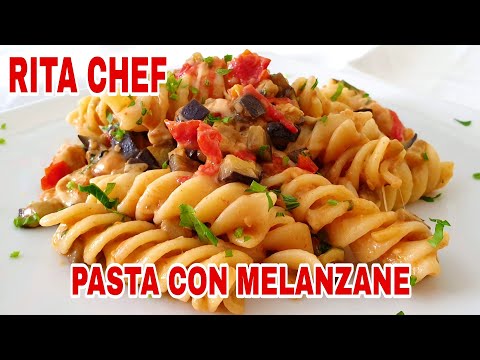 Видео: ПАСТА С БАКЛАЖАНАМИ, ПОМИДОРАМИ ЧЕРРИ И КОПЧЕНЫМ СЫРОМ.