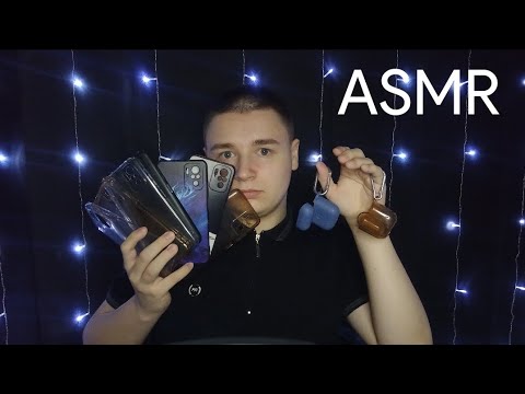 Видео: ASMR / моя коллекция чехлов 📱