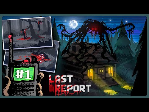 Видео: Пиксель Хоррор, Который Умеет Нагнетать! ► Last Report - Прохождение
