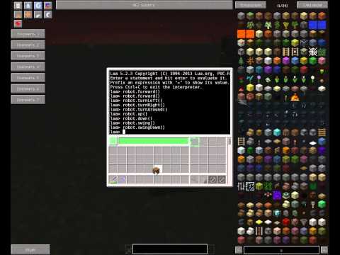 Видео: Minecraft: OpenComputers 1.7.2/1.7.10 - русский гайд. 3 серия. Роботы