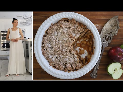 Видео: Яблочный Коблер - Американская Выпечка - Рецепт от Эгине - Heghineh Cooking Show in Russian