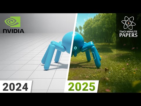 Видео: Новый ИИ от NVIDIA заставил реальную физику выглядеть медленной