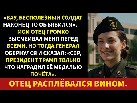 Видео: Мой отец унизил меня публично, а затем выплюнул вино, услышав слова президента Трампа