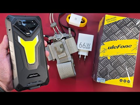 Видео: Лучший проектор в смартфоне? Ulefone Armor 34 Pro