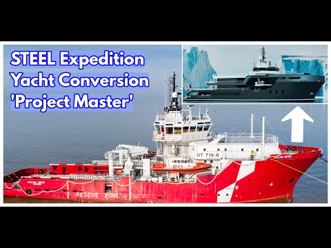 Видео: ЭКСКЛЮЗИВНЫЙ взгляд на «PROJECT MASTER» — переоборудование экспедиционной яхты STEEL от Icon Yacht!