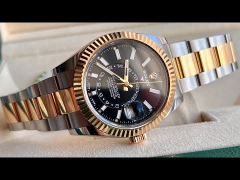 Видео: Обзор часов Rolex Sky-Dweller
