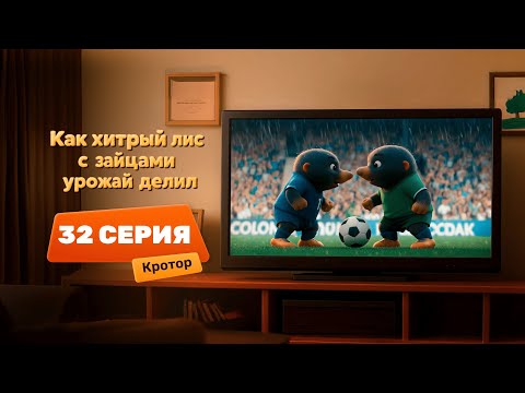 Видео: Серия 32 – Кротор | Как хитрый лис с зайцами урожай делил