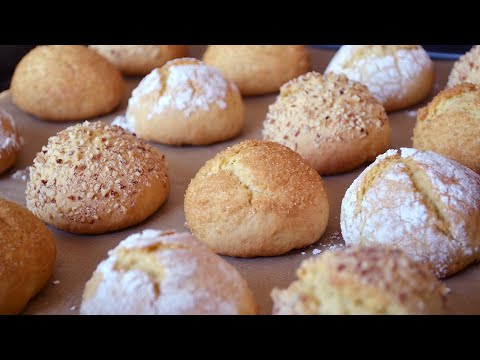 Видео: Приготовьте это печенье на завтрак! Вкуснейшее йогуртовое печенье за 20 минут. #460