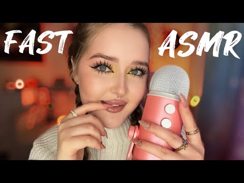 Видео: БЫСТРЫЙ ASMR⚡️Интенсивные звуки для твоего сна💝Fast asmr