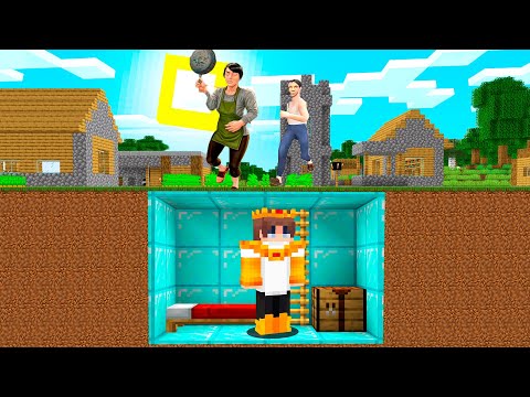 Видео: МЕН АТА АНАМНАН ҚОРҒАНУ ҮШІН БУНКЕР СОҚТЫМ қазақша  майнкрафт казакша айсеи