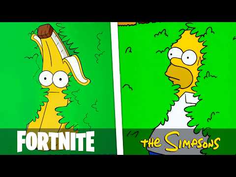Видео: 50 ПАСХАЛЬНЫХ ЯИЦ в Fortnite SIMPSONS!