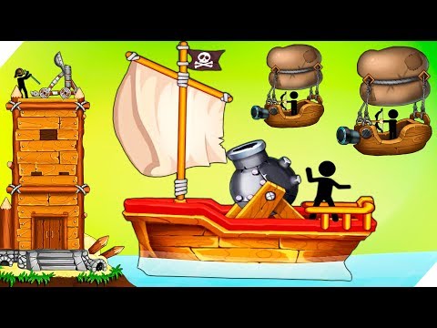 Видео: Эволюция катапульты # 2 Катапульта: Атака пиратов The Catapult:Clash With Pirates