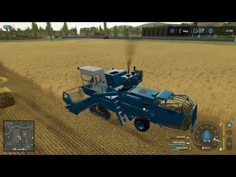 Видео: Жнива на карті Варварівка в Farming Simulator 22