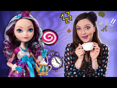Видео: БЕЗУМНАЯ🤪 Madeline Hatter Ever After High 2013☕️ Обзор и распаковка
