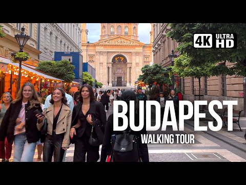 Видео: БУДАПЕШТ 🇭🇺 Почему сюда не приезжает больше людей? | 4K Пешеходный тур