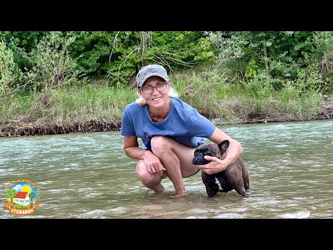 Видео: ЖАРА НА ХУТОРЕ! Поехали на речку с Кабаном!