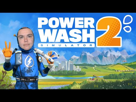 Видео: Играю в запрещёнку. Чилл стрим. PowerWash Simulator 2