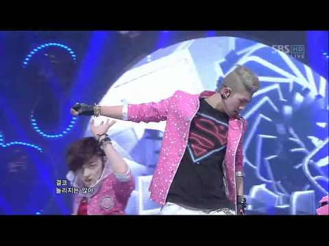 Видео: NUEST [FACE] @SBS Inkigayo Популярная песня 20120422