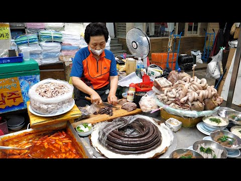Видео: Бладсаидж о традиционном корейском рынке, Бабушка с луной Санде