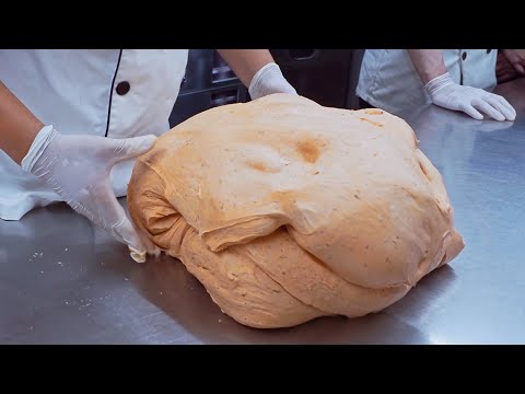 Видео: Мягкий！Варёный хлеб, изготовление рогаликов