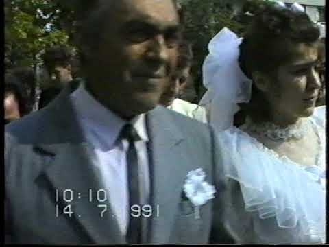 Видео: Сватба - Иван Нанков и Благовеста Берова, 14.07.1991 г.