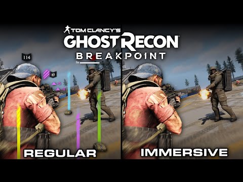 Видео: Ghost Recon: Breakpoint (Ghost Experience) Иммерсивный против обычного | Прямое сравнение