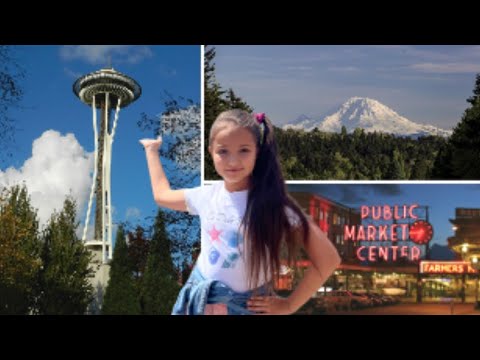 Видео: Часть 2 (✌️). Путешествие в Сиэтл и по его окрестностям 🫐☔️