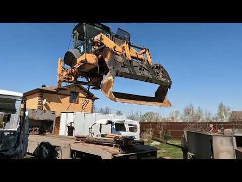 Видео: Купил разукомлектованный экскаватор погрузчик Case 580 ST! Начинаем новый проект по восстановление!
