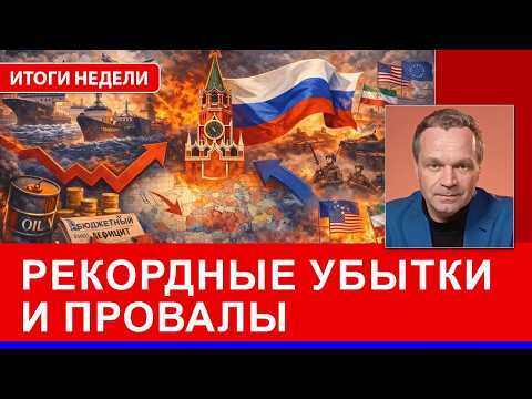 Видео: Где хуже — газ, финансы, ритейл, ВПК? Хуже — везде. Самолёты кончаются. Итоги недели, часть 2