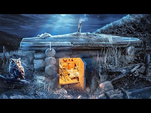 Видео: СТАРЫЙ дом в ГОРАХ - ПЕРЕНОЧЕВАЛ и СПРЯТАЛСЯ от СИЛЬНОГО ВЕТРА