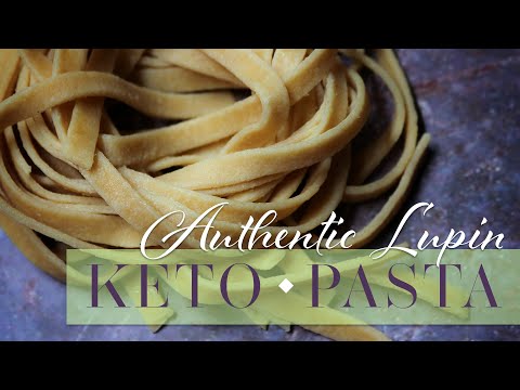 Видео: Кето-паста (из манной крупы и муки из люпина)