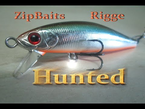 Видео: Воблер ZipBaits Rigge Hunted 78 S-Line. Распаковка Посылки + Улов !!!