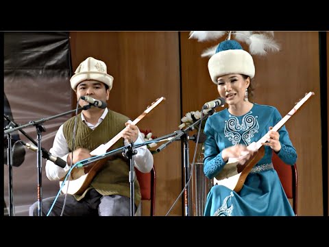 Видео: Алия Акылбекова // Талым кыз менен Кобоктун айтышы // Жеке концерттен үзүндү