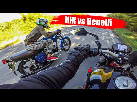 Видео: Бешенный Юпитер 370сс против Итальянцев | Гонка против Палыча | ИЖ который смог