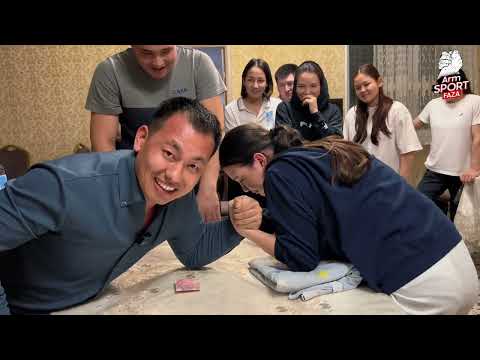 Видео: Ақтау қаласының қыздары 5000$ қол күрестен ұтып алды 😱