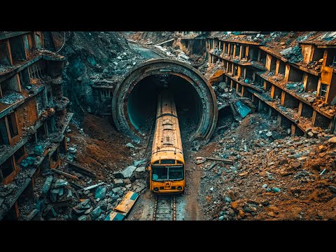 Видео: Автобус проехал через туннель, и 8 миллиардов человек исчезли, а мир остался пустым