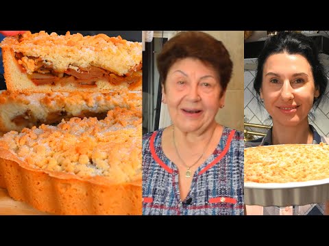 Видео: Обалденный Тертый Пирог с яблоками (Очень Нежный и Рассыпчатый) Мамины рецепты