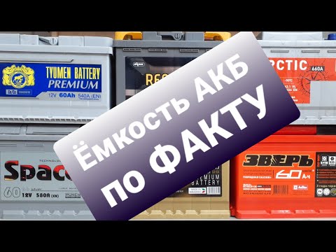 Видео: Реальный тест отечественных автомобильных аккумуляторов 2021 ! Фактическая ёмкость !